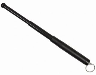 GS Security Kalený obušok kubotan 12"H čierny